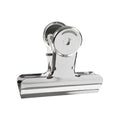 Esselte Letter Clip Bulldog 75mm Silver Chrome Box 36