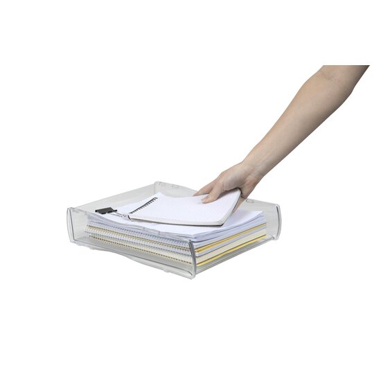 Esselte Nouveau Document Tray Clear