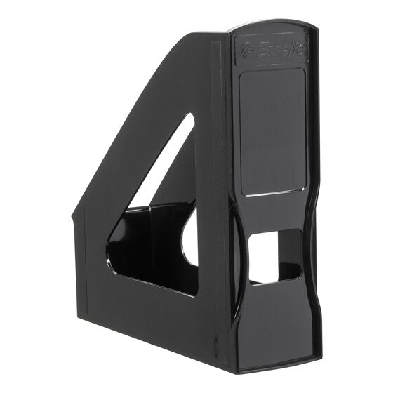 Esselte Nouveau Magazine File Black