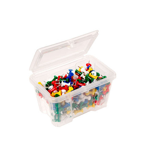 Esselte Coloured Push Pins Tub of 200