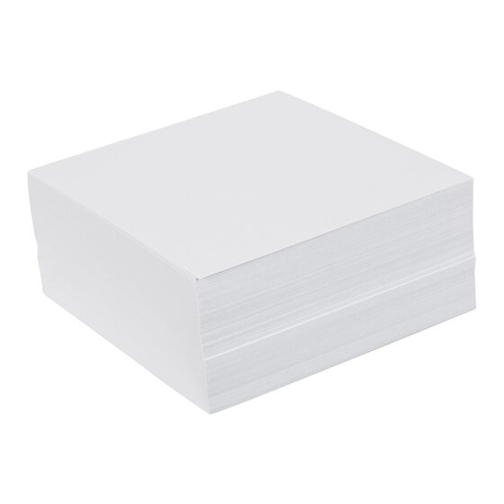 Esselte SWS Memo Cube Paper Refills Blank 500 Sheets 95x95mm