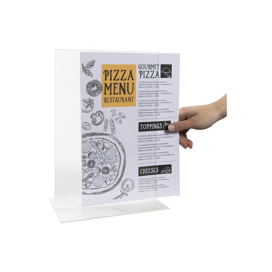Esselte Double Sided Sign and Menu Holder A4 Portrait
