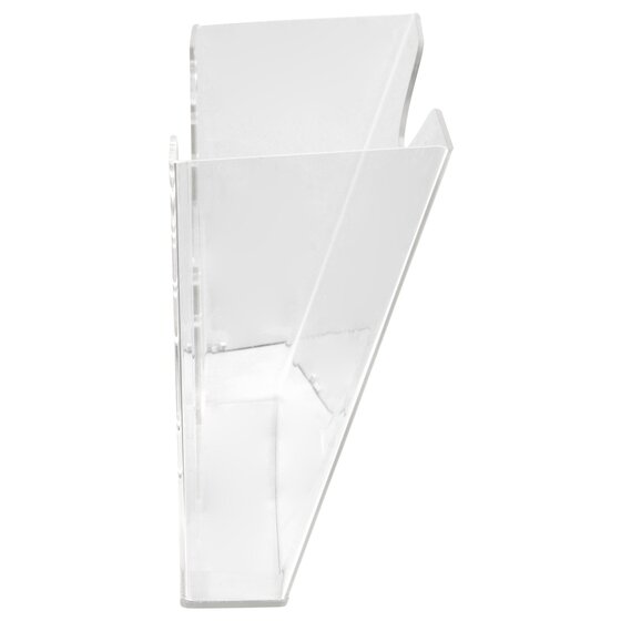 Esselte 47617 Wall Mount Document Pocket Foolscap Landscape Clear