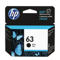 HP 63 Original Ink Cartridge Black 170 Pages