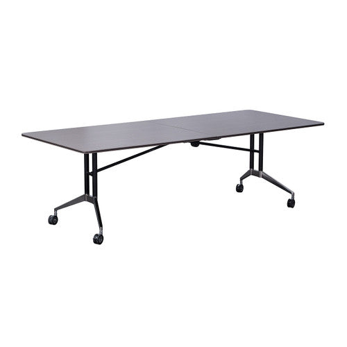 Rapidline Rapid Edge Folding Meeting and Boardroom Table 2400 x 1000mm Driftwood
