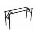 Rapidline Folding Table Steel Frame Only Black for Table Top 1500 x 750mm
