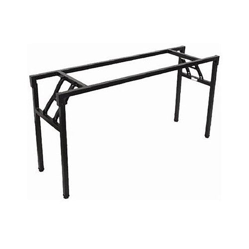 Rapidline Folding Table Steel Frame Only Black for Table Top 1500 x 750mm