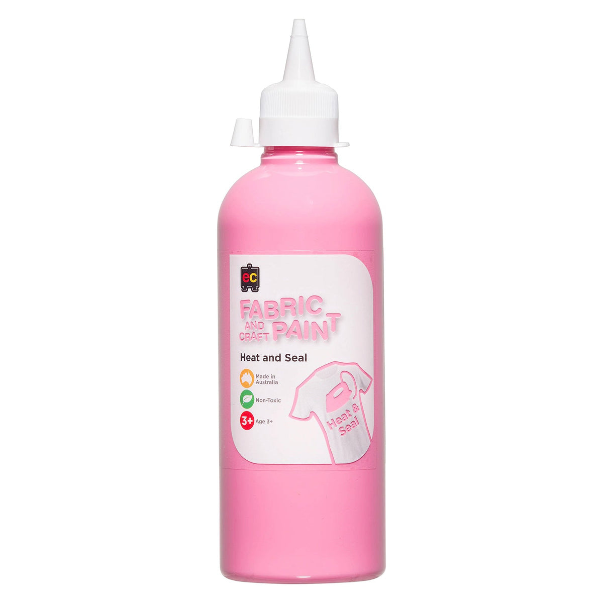 Fabric and Craft Paint 500ml Pink