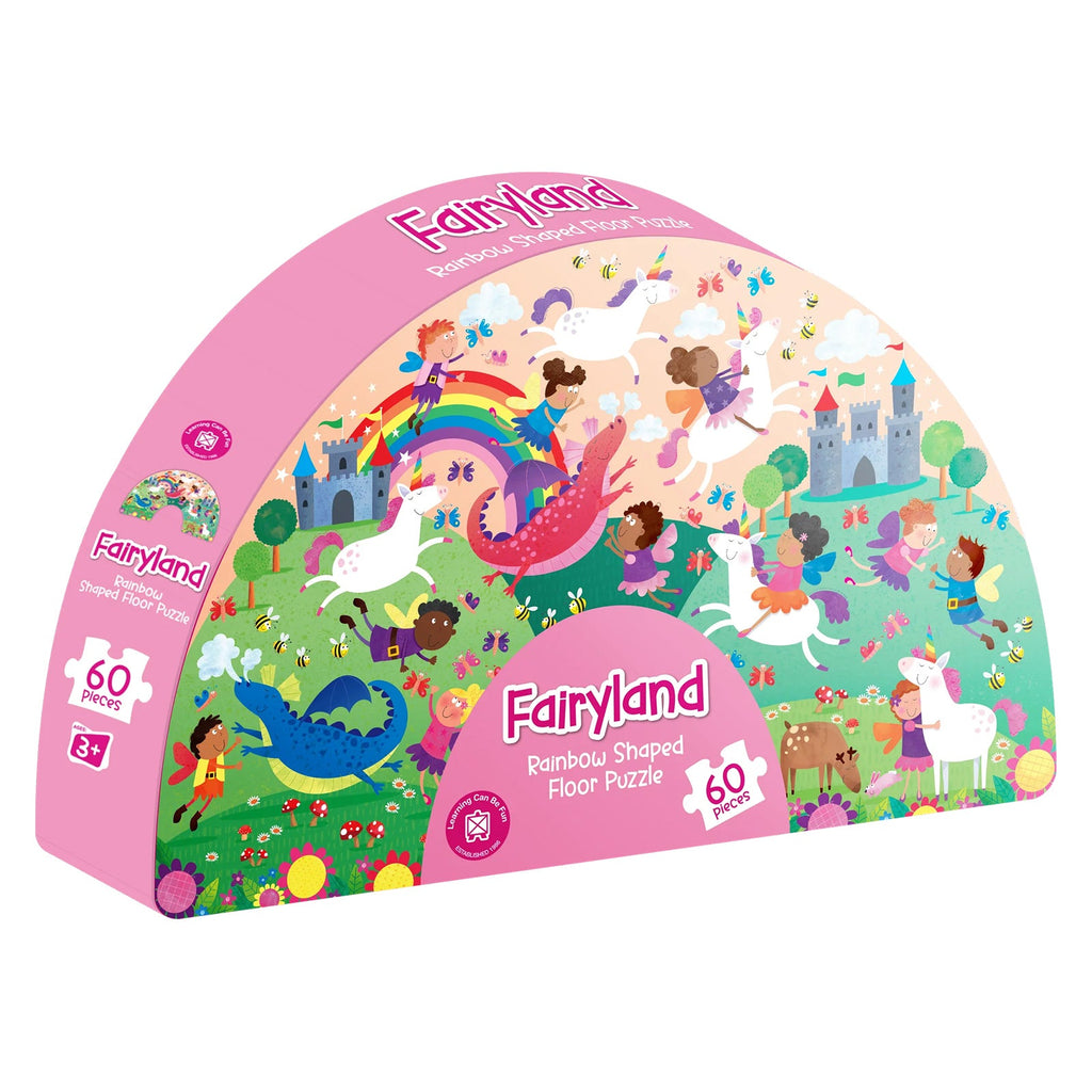 Fairyland: Rainbow Shaped Floor Puzzle