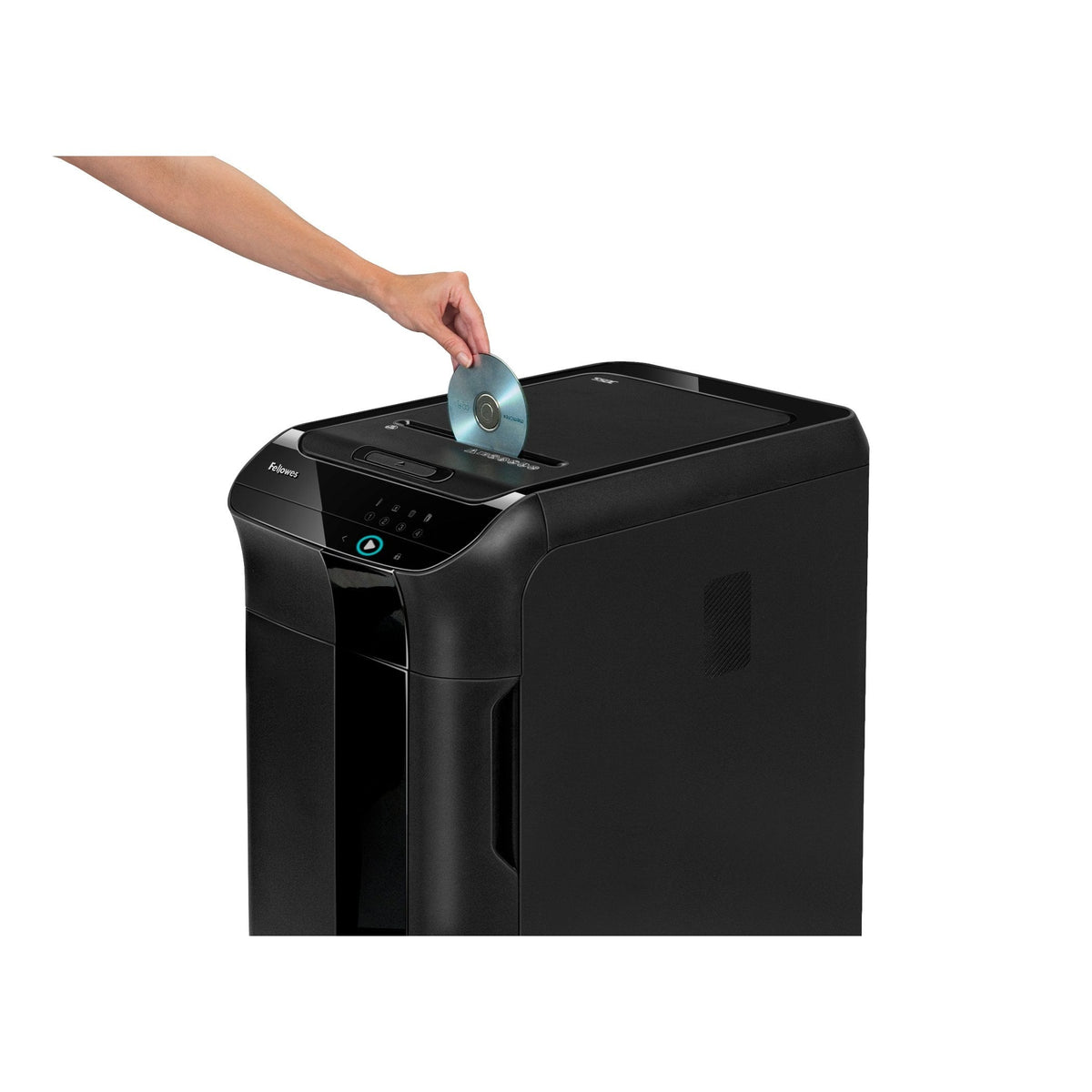 Fellowes AutoMax 550C Cross-Cut Auto-Feed Shredder 550 Sheet Tray DIN P-4
