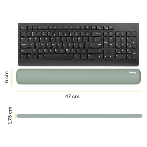 Fellowes Breyta Keyboard Wrist Rest Sage 470mm