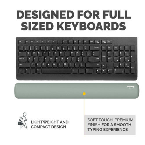 Fellowes Breyta Keyboard Wrist Rest Sage 470mm