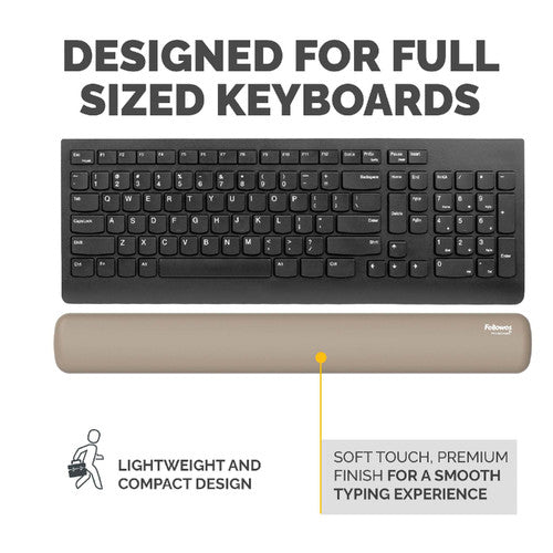 Fellowes Breyta Keyboard Wrist Rest Sand 470mm