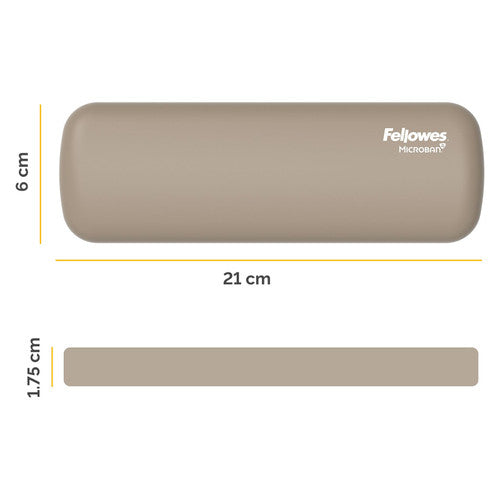 Fellowes Breyta Palm Wrist Rest Sand 60 x 180mm