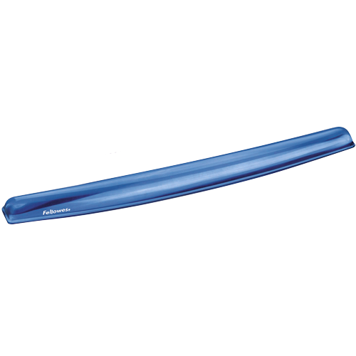 Fellowes Crystal Gel Keyboard Wrist Rest Blue 471.5mm