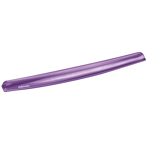Fellowes Crystal Gel Keyboard Wrist Rest Purple 471.5mm