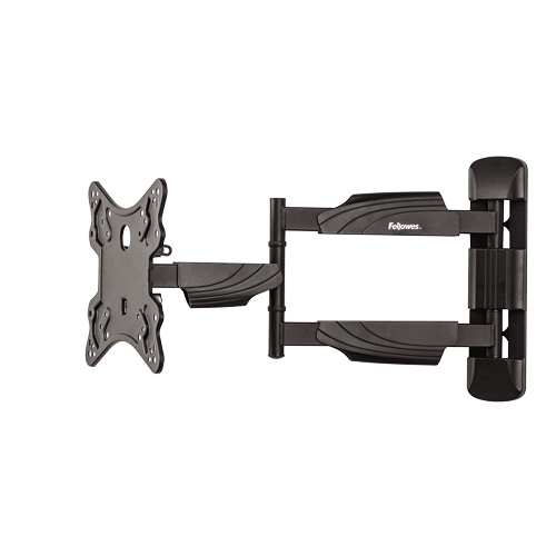 Fellowes Full Motion TV Wall Mount 35kg Black