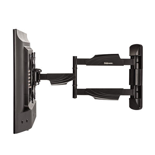 Fellowes Full Motion TV Wall Mount 35kg Black