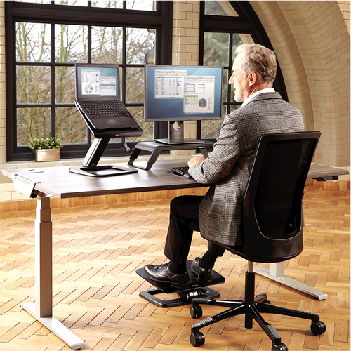 Fellowes Hana Foot Support 2 Heights Black