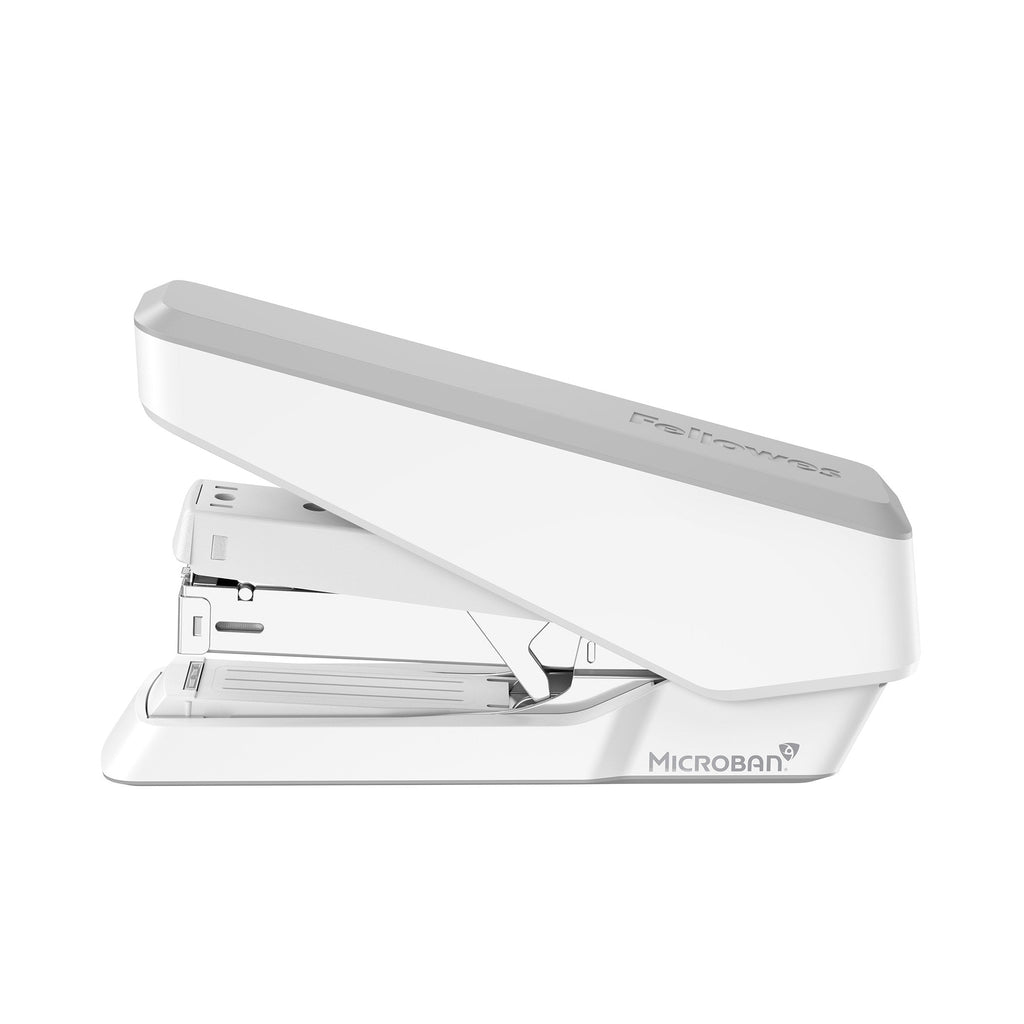Fellowes LX870 Easypress Stapler with Microban 40 Sheets Full-Strip White