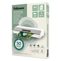 Fellowes Pouches Laminating A4 Gloss Light Duty 50% Recycled Pack 100