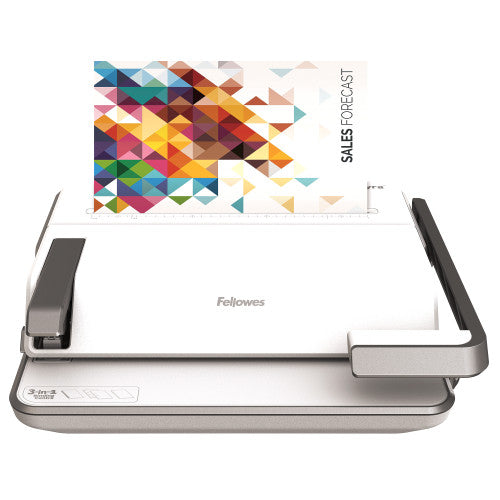 Fellowes Binding Machine Plastic Comb Lyra 3-in-1