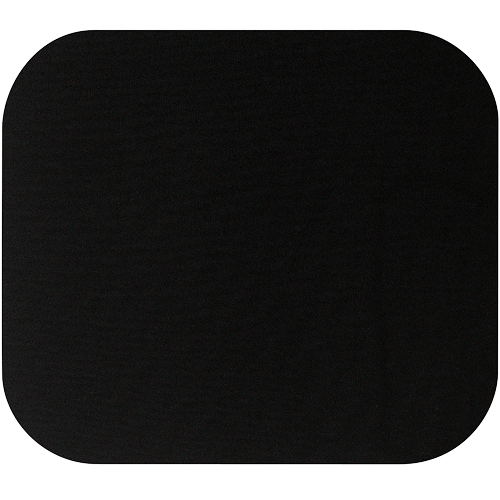 Fellowes Mouse Pad Black 232 x 199mm Rubber Base