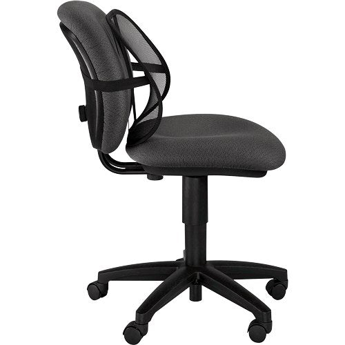 Fellowes Office Suites Mesh Back Support Black