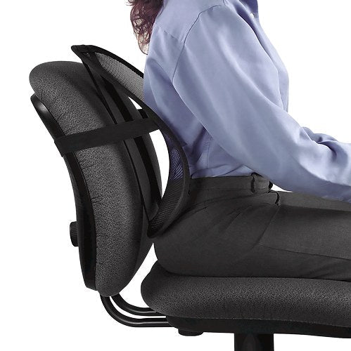 Fellowes Office Suites Mesh Back Support Black