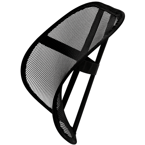 Fellowes Office Suites Mesh Back Support Black