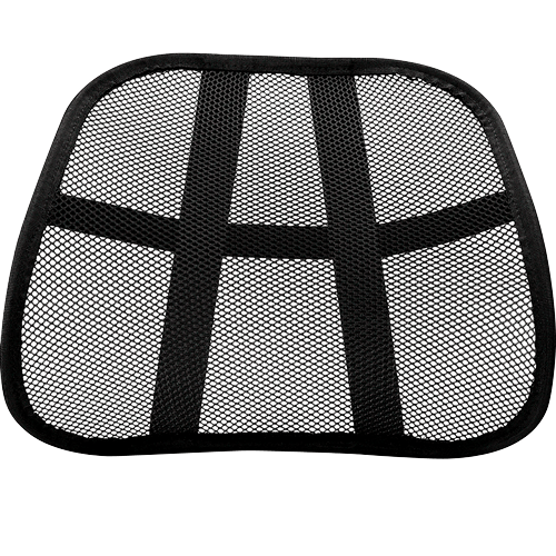 Fellowes Office Suites Mesh Back Support Black