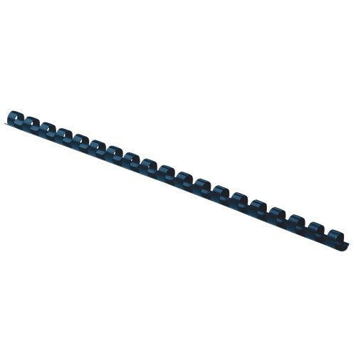 Fellowes Plastic Binding Combs 21 Ring 6mm Round Blue Pack 100