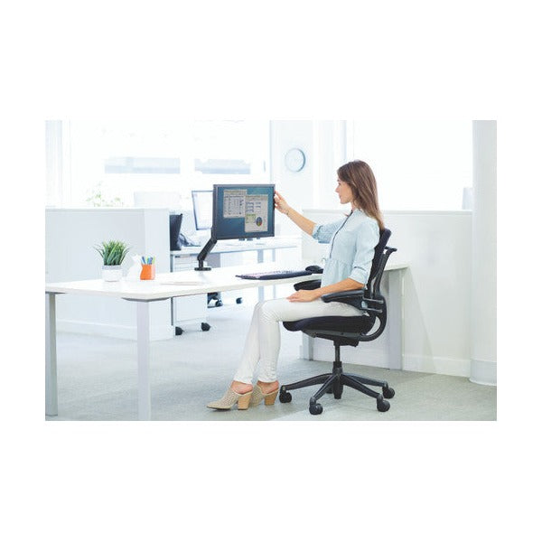 Fellowes Platinum Series Single Monitor Arm 1.5-8kg Black
