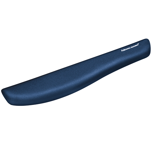 Fellowes PlushTouch Keyboard Wrist Rest Blue 460.4mm