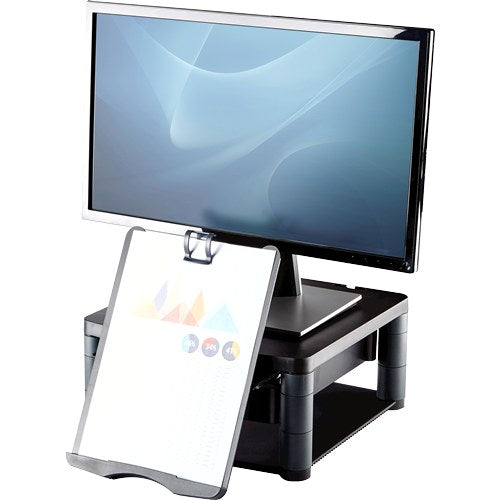 Fellowes Premium Monitor Riser Plus 36kg Black
