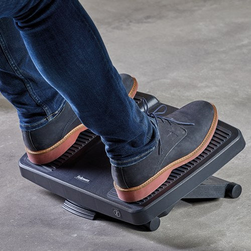 Fellowes Professional Series Ultimate Foot Support 3 Heights Black