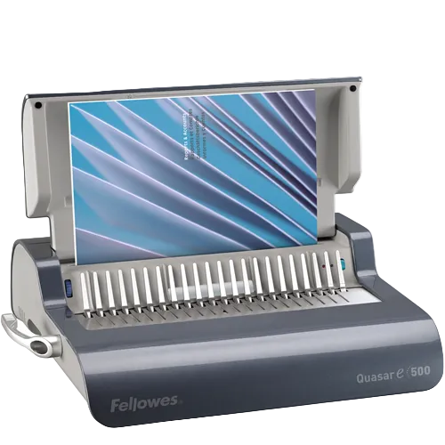 Fellowes Binding Machine Plastic Comb Quasar-E 500
