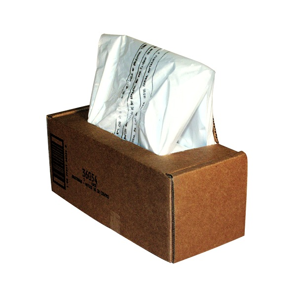 Fellowes Powershred Shredder Waste Bags 50-75L Bins Box of 50