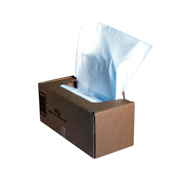 Fellowes Powershred Shredder Waste Bags 80-85L Bins Box of 50
