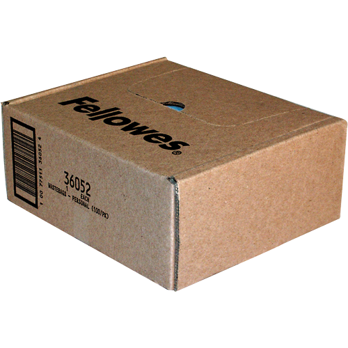 Fellowes Powershred Shredder Waste Bags Up to 30L Bins Box of 100
