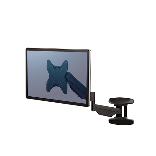 Fellowes Single Arm Wall Mount 30kg Black