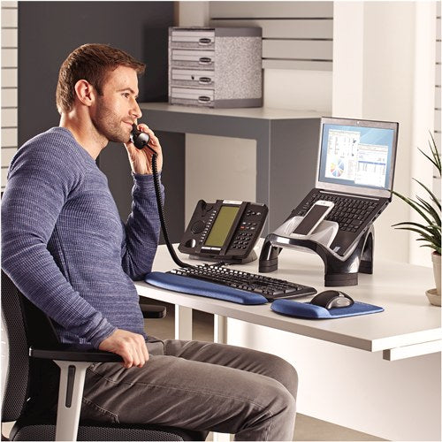Fellowes Smart Suites Laptop Riser USB 6kg Black