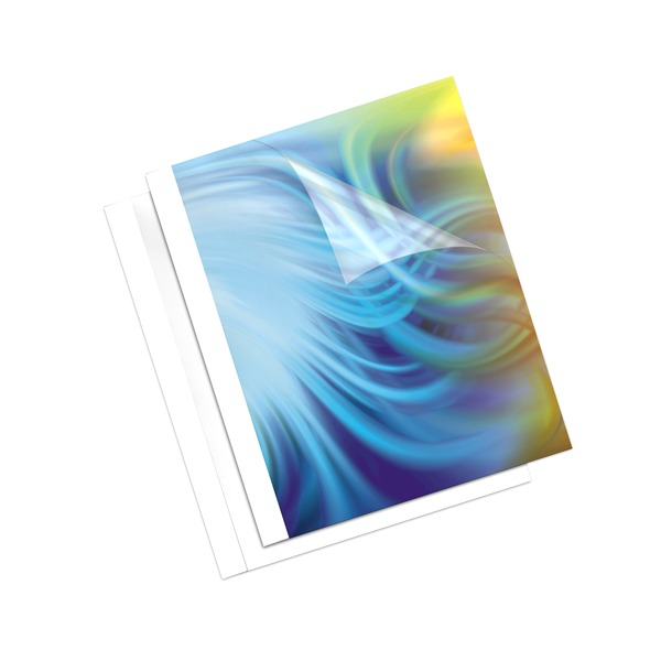 Fellowes Binding Covers Thermal Standard A4 20mm 151-200 Pages White Pack 50