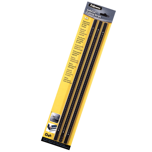 Fellowes Trimmer Cutting Strips A4 Pack 3