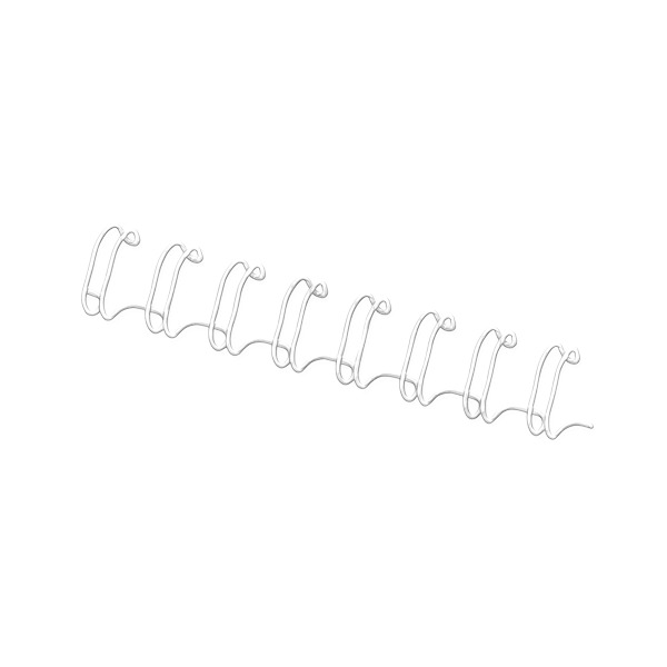 Fellowes Binding Combs Wire 34 Loop 12mm White Pack 100