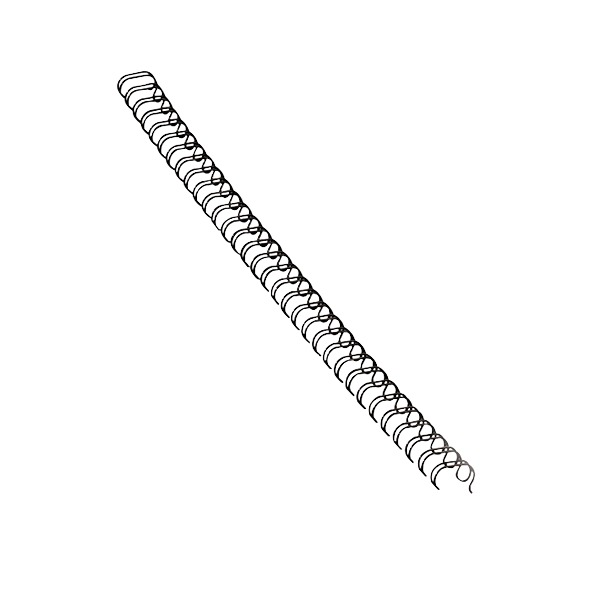 Fellowes Binding Combs Wire 34 Loop 6mm Black Pack 100