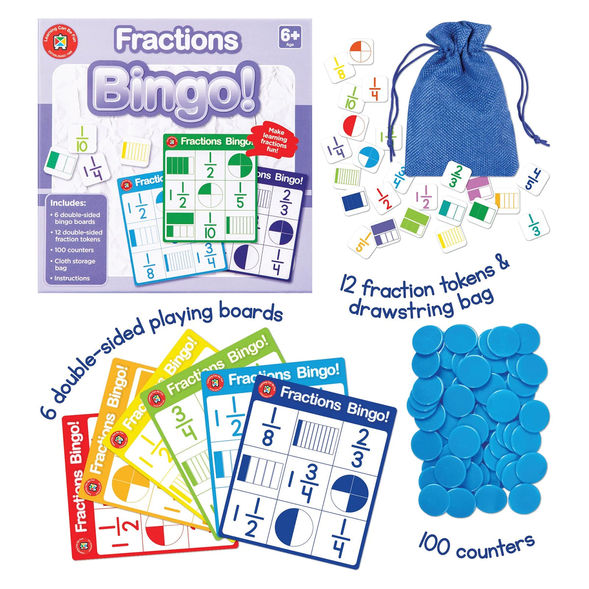 Fractions Bingo