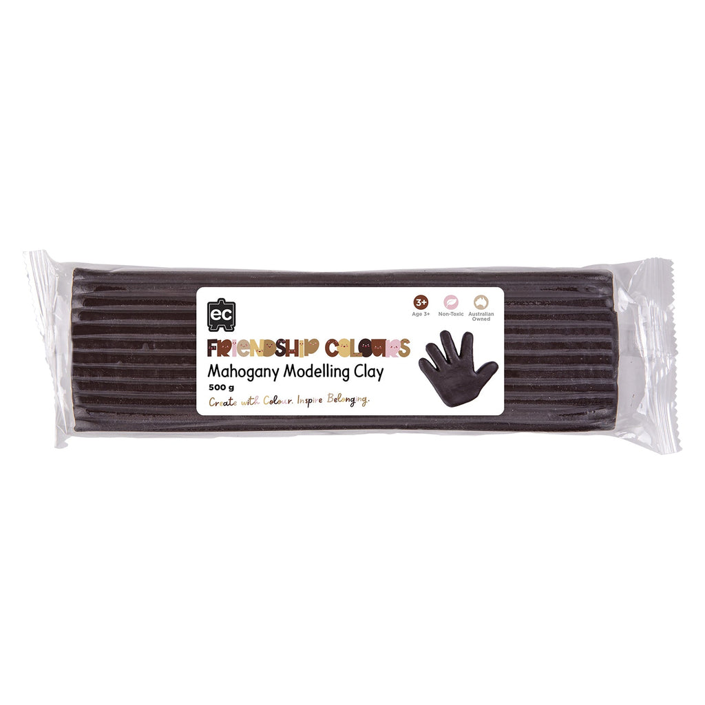 Friendship Colour Modelling Clay 500g Mahogany