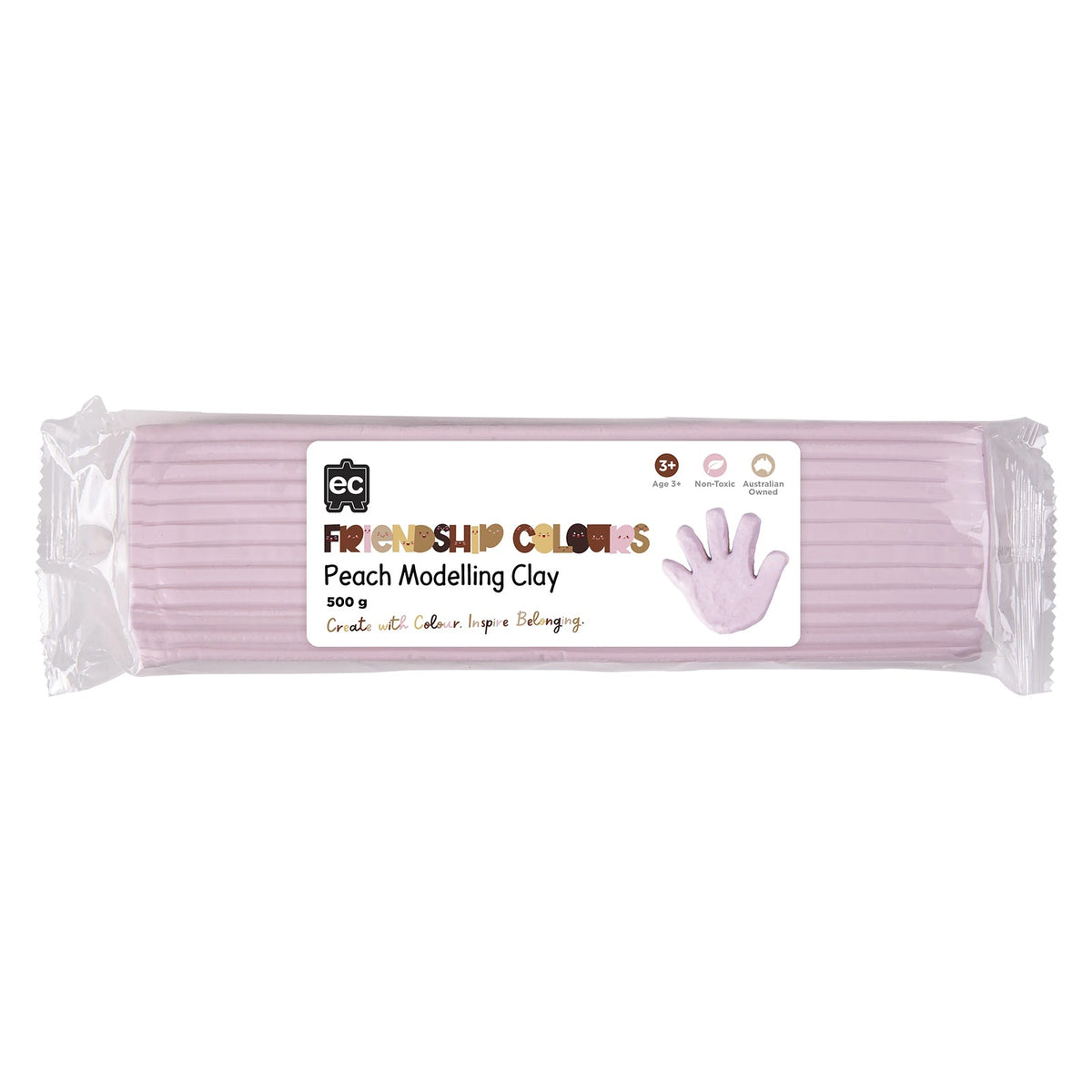Friendship Colour Modelling Clay 500g Peach