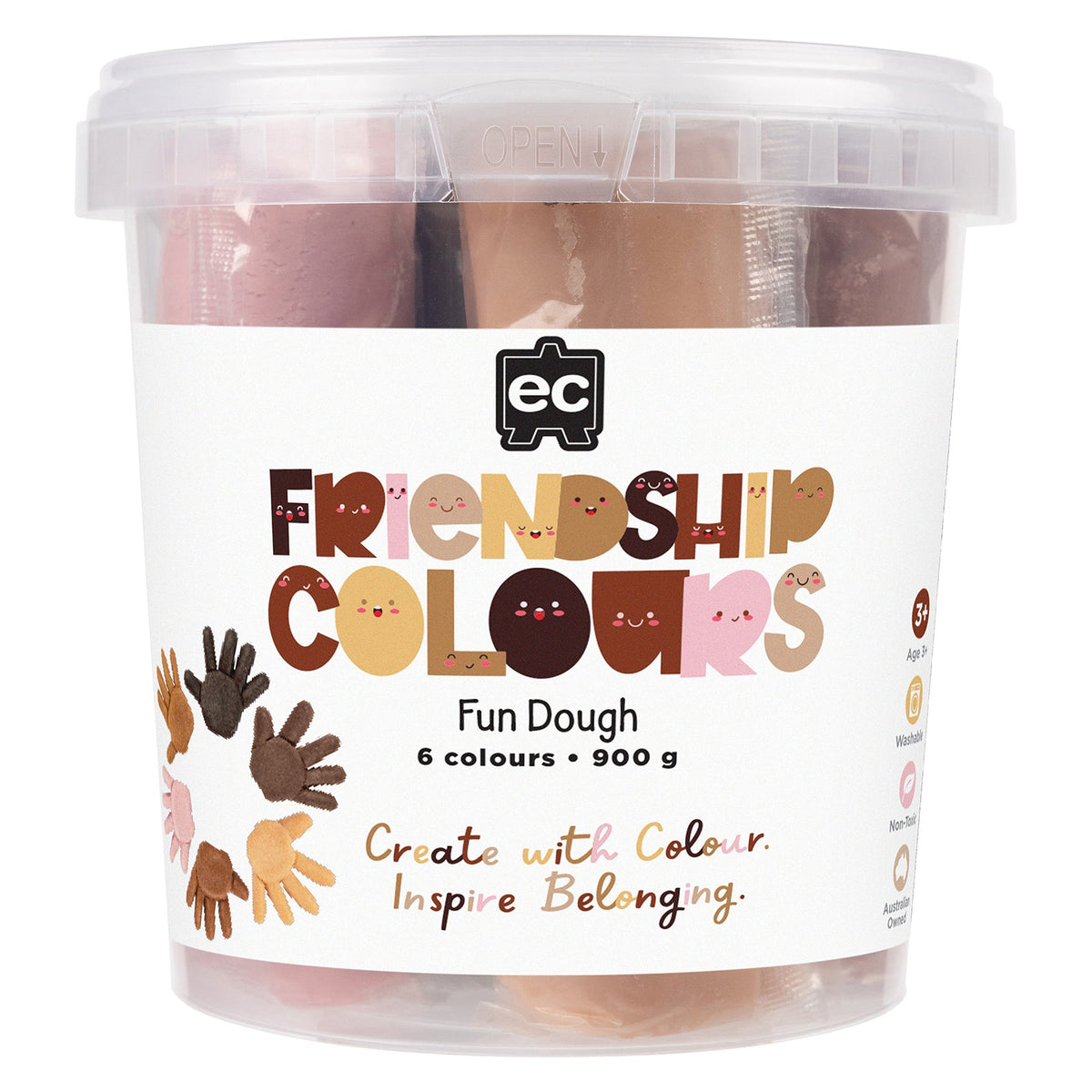 Friendship Colours Fun Dough 900g
